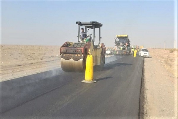 طرح بهسازی و روکش آسفالت محور قدیم شهرستان جعفرآباد
